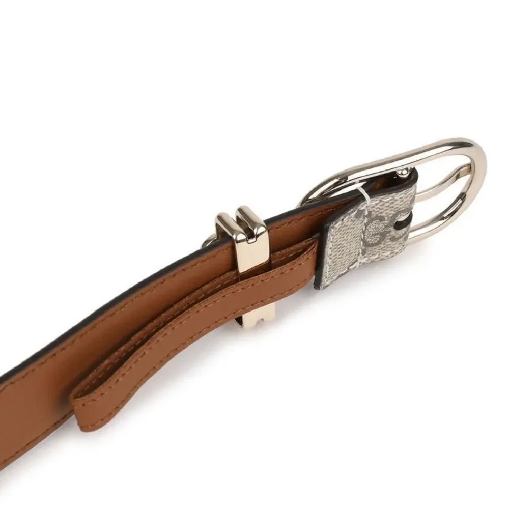 Oval Buckle Gg Belt